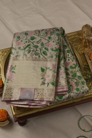Rajanigandha Silks- Warm Taupe