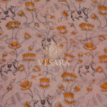 Cotton Kalamkari – Lotus Vine with Cow - Thumbnail Image 5
