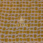 Cotton Kalamkari – Yellow Elephant - Thumbnail Image 5