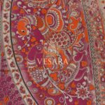 Viscose Kalamkari – Orange Deer - Thumbnail Image 2