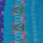 DigiKala Kalamkari – Blue Jamdani - Thumbnail Image 2