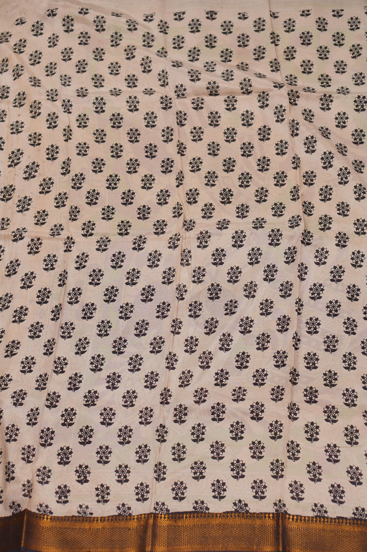 Viscose Kalamkari – Floral Red - Image 5