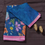Cotton Kalamkari – Floral and Bird Artwork - Thumbnail Image 1