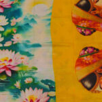 DigiKala Kalamkari – Pink Lotus - Thumbnail Image 3