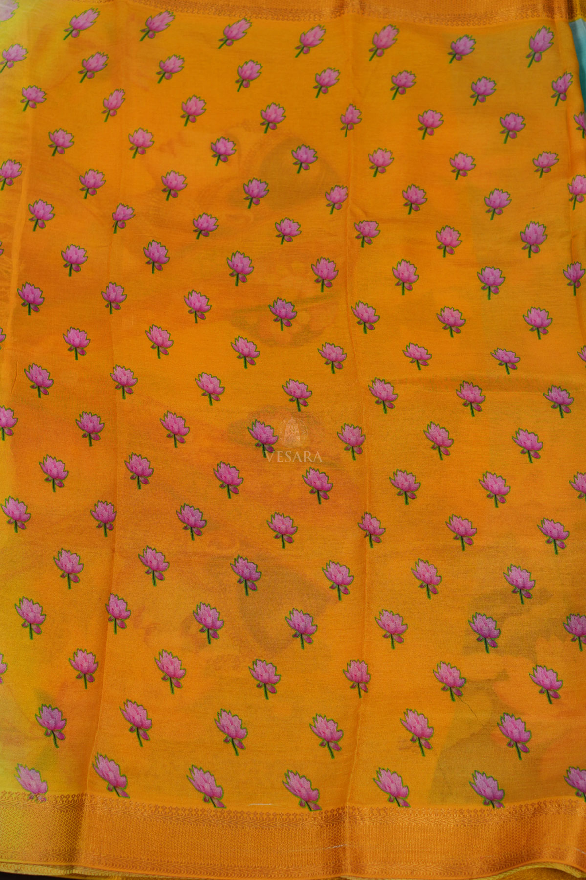 DigiKala Kalamkari – Pink Lotus - Image 5