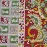 DigiKala Kalamkari – Red and Green - Thumbnail Image 3