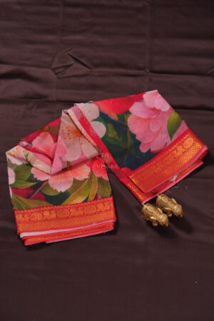 DigiKala Kalamkari – Roses in Pink