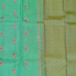 Kanjivaram Sama Rekha- Mint Green - Thumbnail Image 3