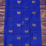 Mangalagiri Silk cotton – Royal Blue - Thumbnail Image 2