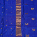 Mangalagiri Silk cotton – Royal Blue - Thumbnail Image 3