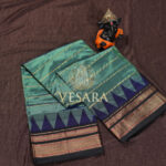 Ilkal Stripes  Rama Green - Thumbnail Image 1