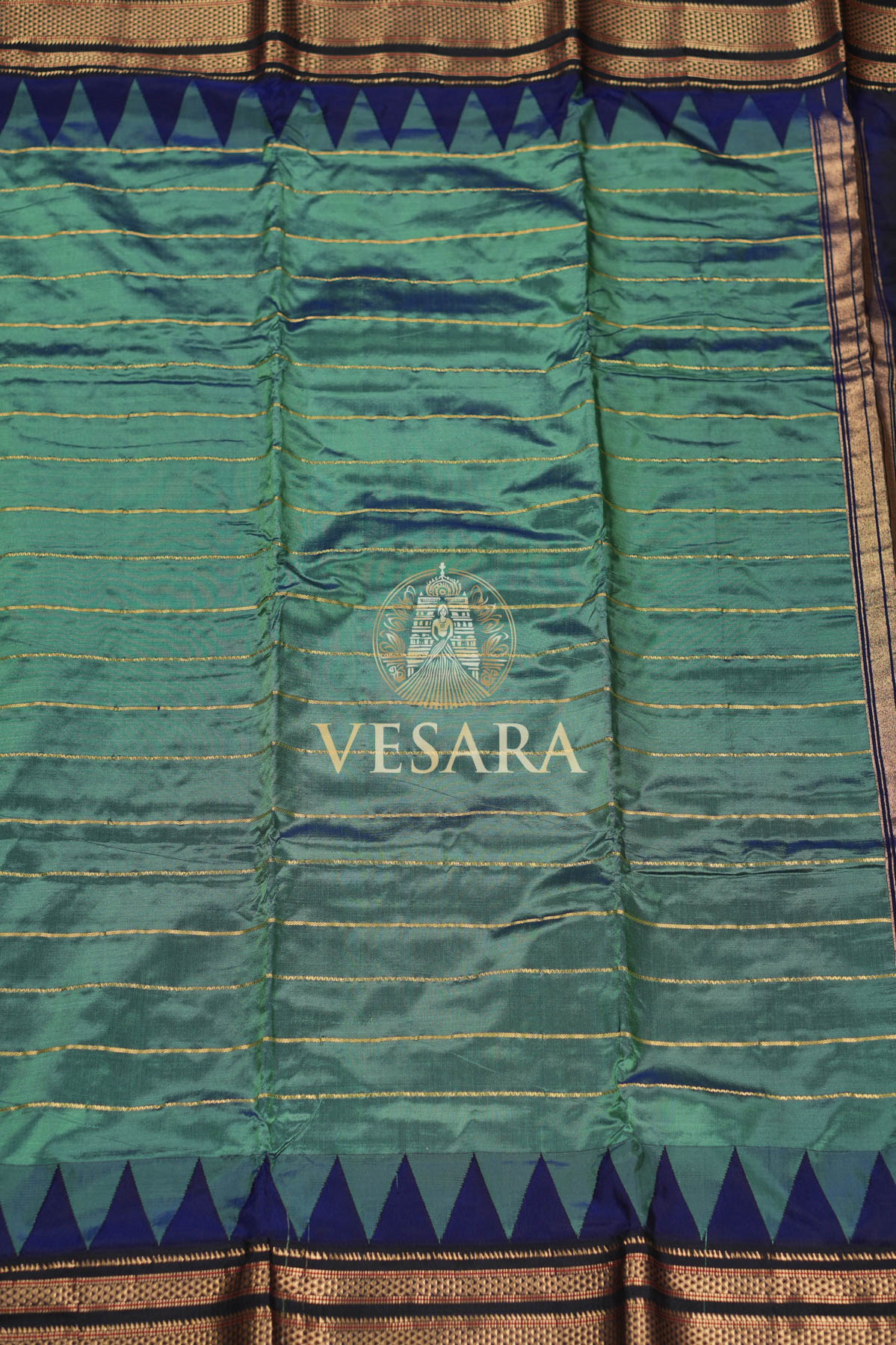 Ilkal Stripes  Rama Green - Image 4