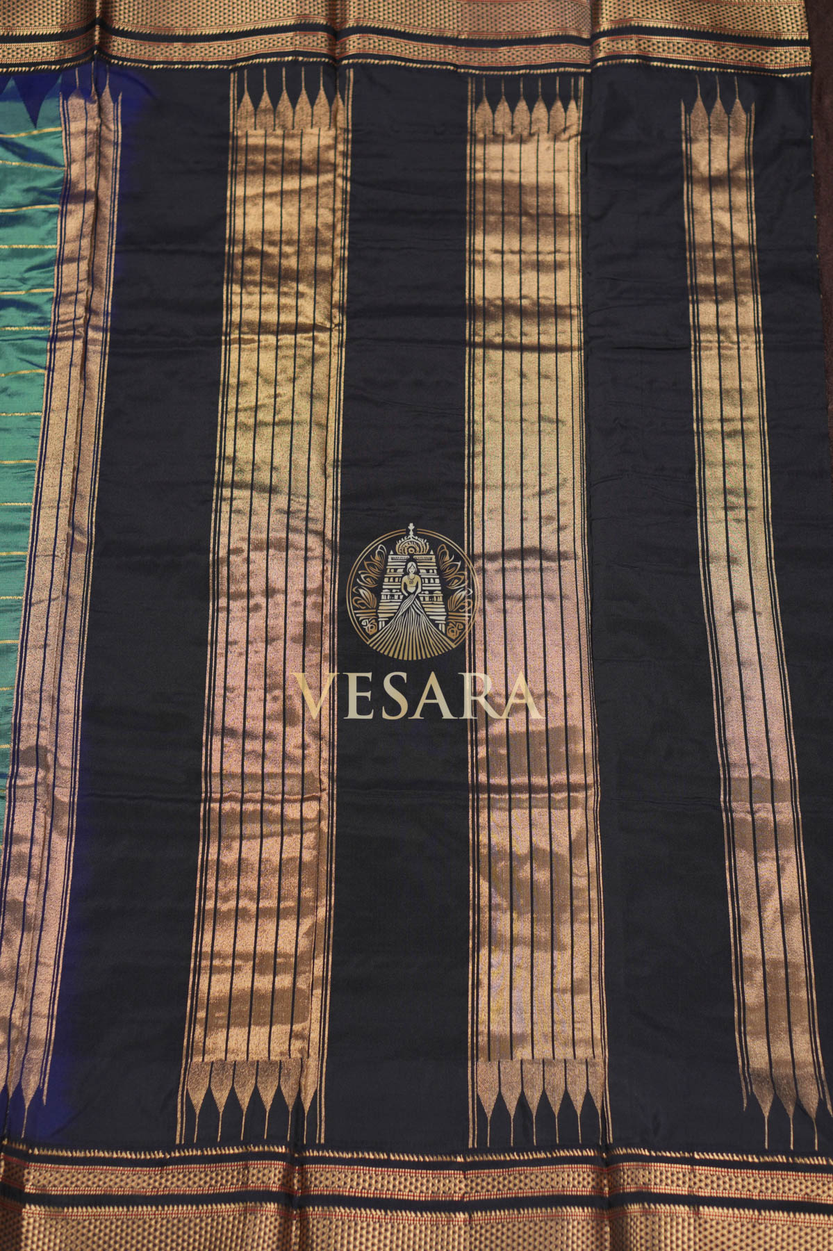 Ilkal Stripes  Rama Green - Image 2